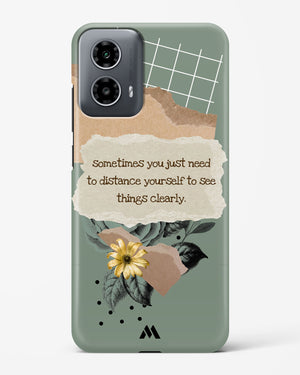 Distance Yourself Hard Case Phone Cover (Motorola)