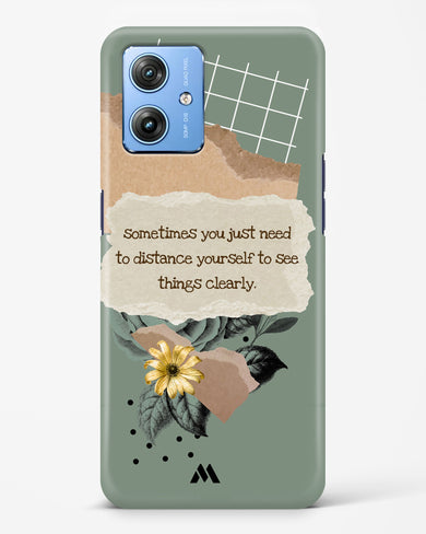 Distance Yourself Hard Case Phone Cover (Motorola)