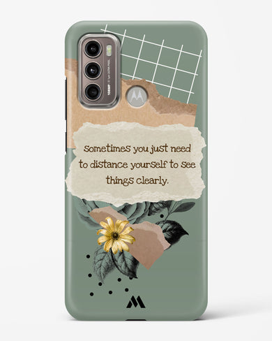 Distance Yourself Hard Case Phone Cover (Motorola)