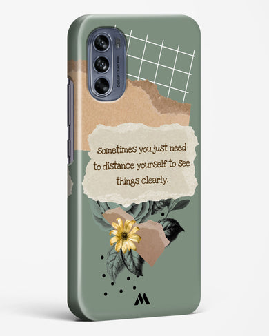 Distance Yourself Hard Case Phone Cover (Motorola)