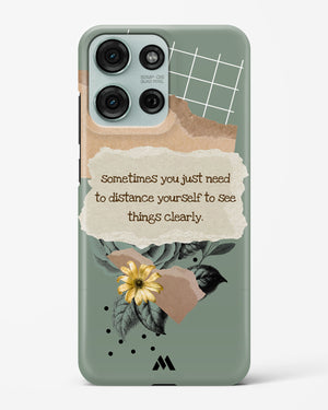 Distance Yourself Hard Case Phone Cover (Motorola)