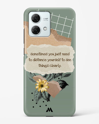 Distance Yourself Hard Case Phone Cover (Motorola)