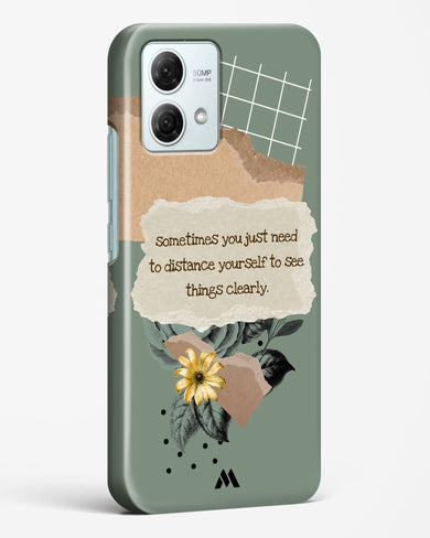 Distance Yourself Hard Case Phone Cover (Motorola)
