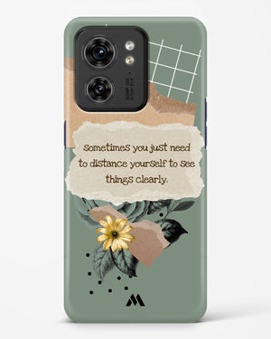 Distance Yourself Hard Case Phone Cover (Motorola)