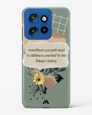 Distance Yourself Hard Case Phone Cover (Motorola)