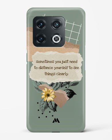 Distance Yourself Hard Case Phone Cover-(OnePlus)
