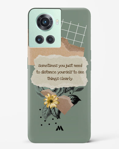 Distance Yourself Hard Case Phone Cover-(OnePlus)