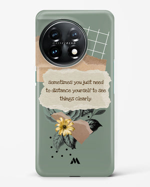 Distance Yourself Hard Case Phone Cover (OnePlus)
