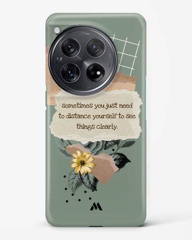 Distance Yourself Hard Case Phone Cover-(OnePlus)