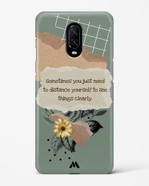 Distance Yourself Hard Case Phone Cover-(OnePlus)