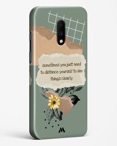 Distance Yourself Hard Case Phone Cover-(OnePlus)