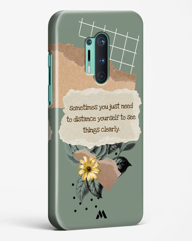 Distance Yourself Hard Case Phone Cover-(OnePlus)