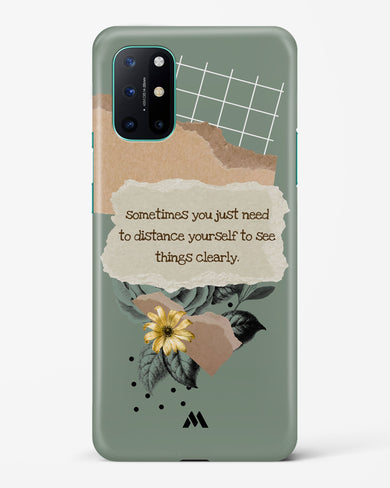 Distance Yourself Hard Case Phone Cover-(OnePlus)