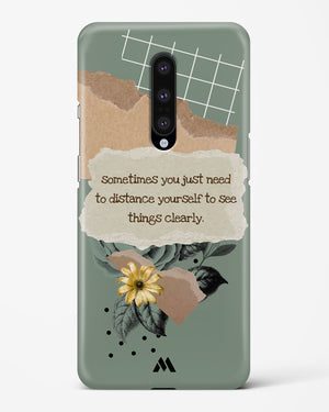 Distance Yourself Hard Case Phone Cover-(OnePlus)