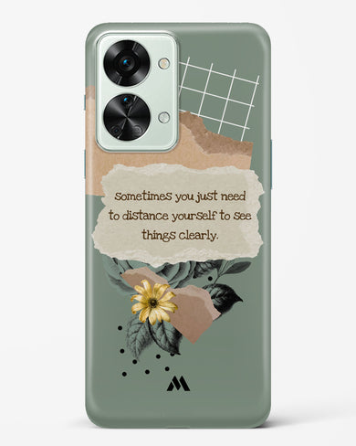 Distance Yourself Hard Case Phone Cover-(OnePlus)