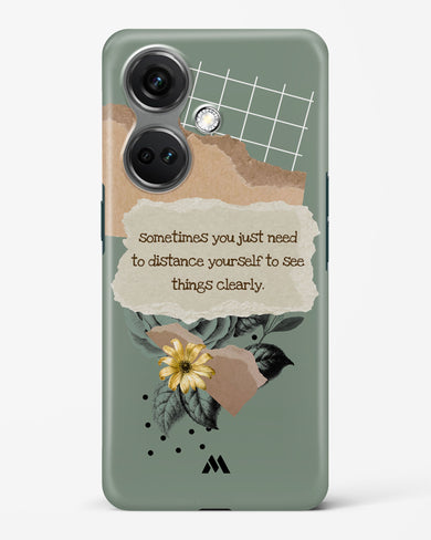 Distance Yourself Hard Case Phone Cover-(OnePlus)