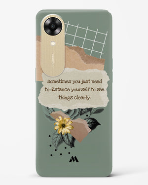 Distance Yourself Hard Case Phone Cover (Oppo)