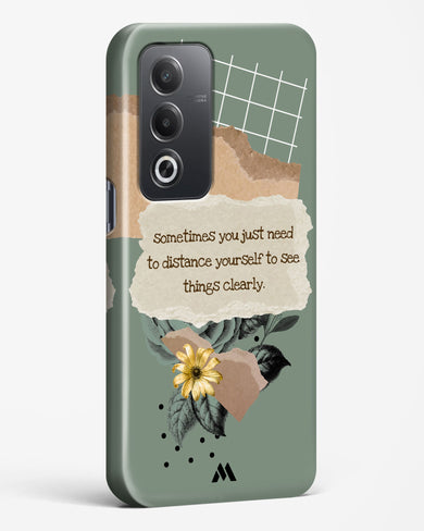 Distance Yourself Hard Case Phone Cover (Oppo)