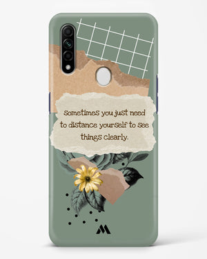 Distance Yourself Hard Case Phone Cover (Oppo)
