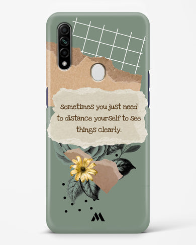Distance Yourself Hard Case Phone Cover (Oppo)