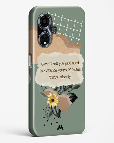 Distance Yourself Hard Case Phone Cover (Oppo)