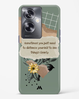 Distance Yourself Hard Case Phone Cover (Oppo)
