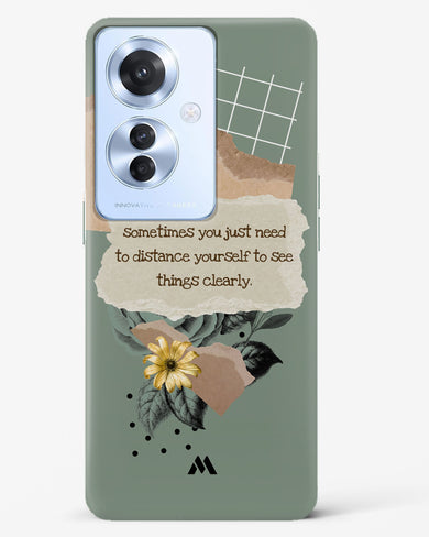 Distance Yourself Hard Case Phone Cover (Oppo)