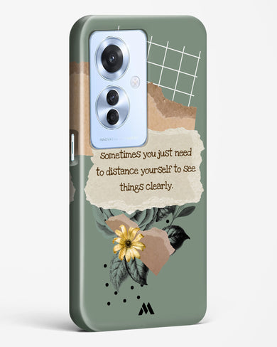 Distance Yourself Hard Case Phone Cover (Oppo)