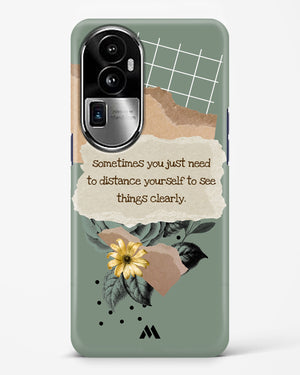 Distance Yourself Hard Case Phone Cover (Oppo)