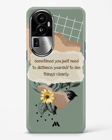 Distance Yourself Hard Case Phone Cover (Oppo)