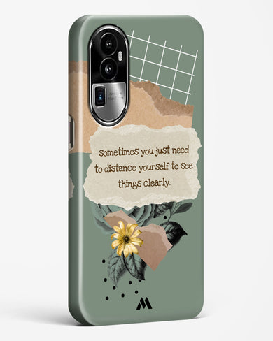 Distance Yourself Hard Case Phone Cover (Oppo)