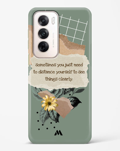 Distance Yourself Hard Case Phone Cover (Oppo)