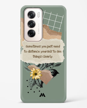 Distance Yourself Hard Case Phone Cover (Oppo)