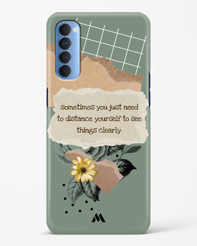 Distance Yourself Hard Case Phone Cover (Oppo)