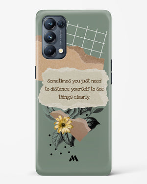 Distance Yourself Hard Case Phone Cover-(Oppo)