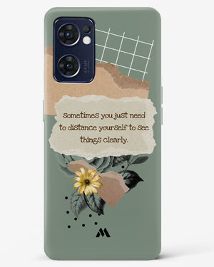 Distance Yourself Hard Case Phone Cover (Oppo)