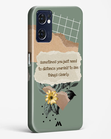 Distance Yourself Hard Case Phone Cover (Oppo)