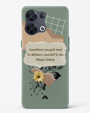 Distance Yourself Hard Case Phone Cover (Oppo)