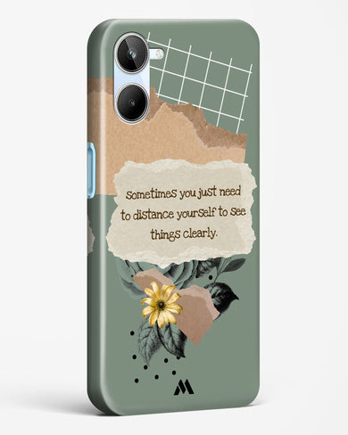 Distance Yourself Hard Case Phone Cover-(Realme)
