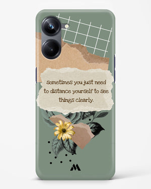 Distance Yourself Hard Case Phone Cover (Realme)