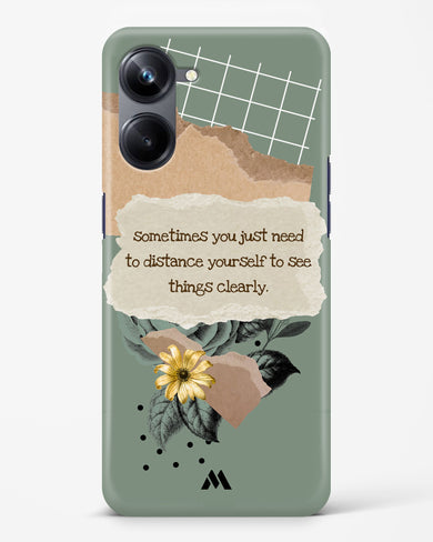Distance Yourself Hard Case Phone Cover (Realme)