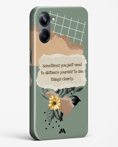 Distance Yourself Hard Case Phone Cover (Realme)