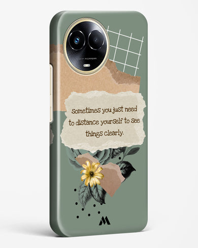 Distance Yourself Hard Case Phone Cover (Realme)
