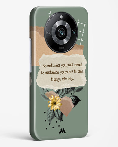 Distance Yourself Hard Case Phone Cover (Realme)