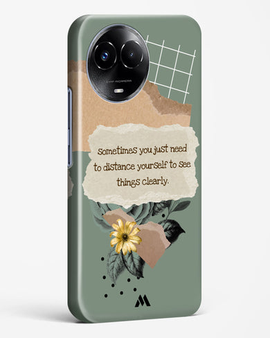 Distance Yourself Hard Case Phone Cover (Realme)