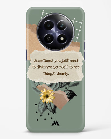 Distance Yourself Hard Case Phone Cover (Realme)