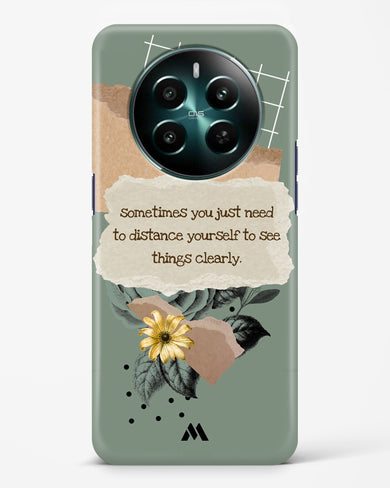 Distance Yourself Hard Case Phone Cover (Realme)