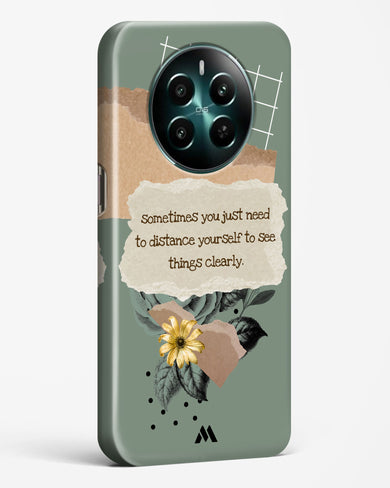 Distance Yourself Hard Case Phone Cover (Realme)