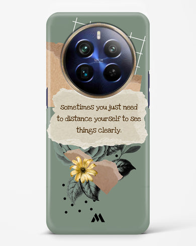 Distance Yourself Hard Case Phone Cover (Realme)