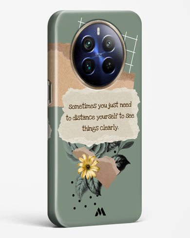 Distance Yourself Hard Case Phone Cover (Realme)